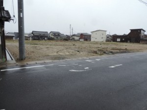 出雲市大津町、土地の画像です