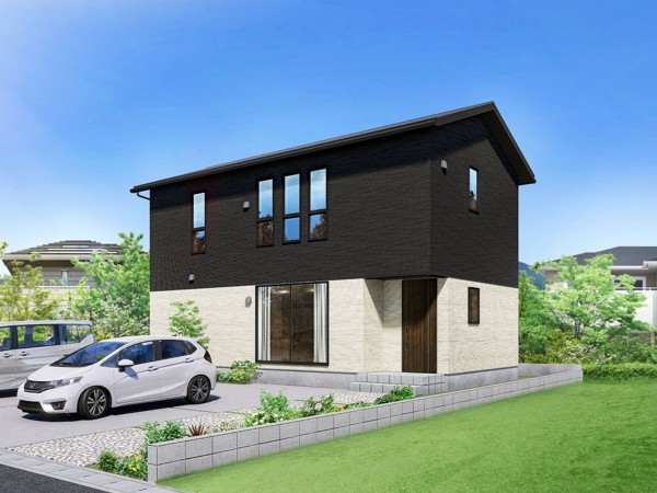出雲市芦渡町、新築一戸建ての外観画像です