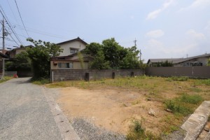 松江市上乃木、土地の画像です