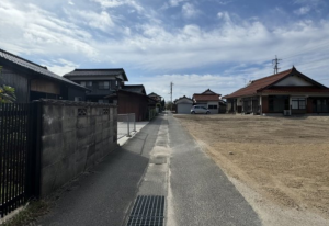 米子市和田町、土地の画像です