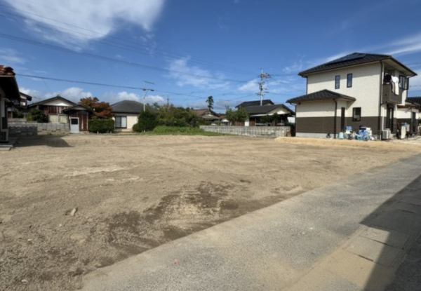 米子市和田町、土地の画像です