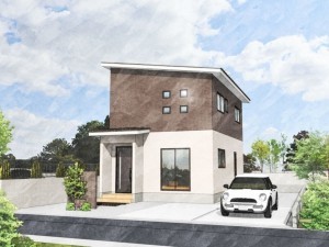 出雲市渡橋町、新築一戸建ての画像です