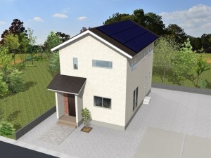 出雲市斐川町富村、新築一戸建ての画像です