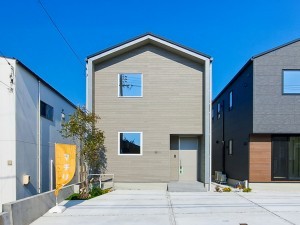 鳥取市浜坂、新築一戸建ての完成予想図（外観）画像です