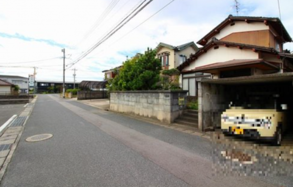 米子市旗ヶ崎、土地の画像です