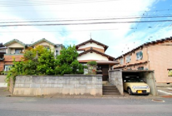 米子市旗ヶ崎、土地の間取り画像です