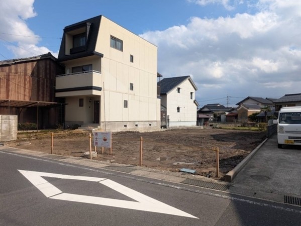 松江市石橋町、土地の画像です
