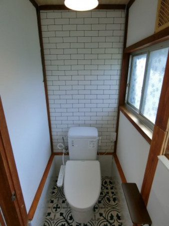 境港市蓮池町、中古一戸建てのトイレ画像です