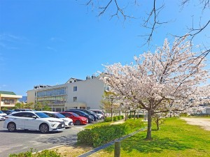 松江市南田町、土地の小学校画像です