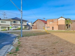 鳥取市立川町、土地の前面道路を含む現地写真画像です