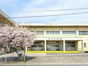 出雲市斐川町出西、土地の小学校画像です