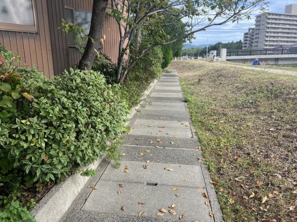 松江市西川津町、土地の画像です