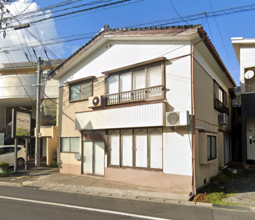 松江市上乃木、土地の間取り画像です