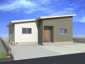 出雲市斐川町富村、新築一戸建ての画像です