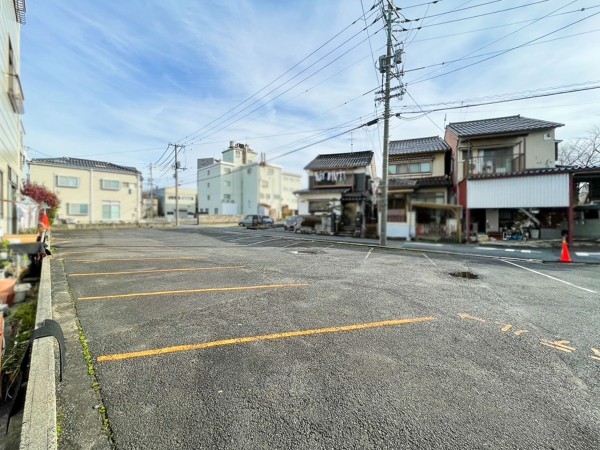 鳥取市南町、土地の前面道路を含む現地写真画像です