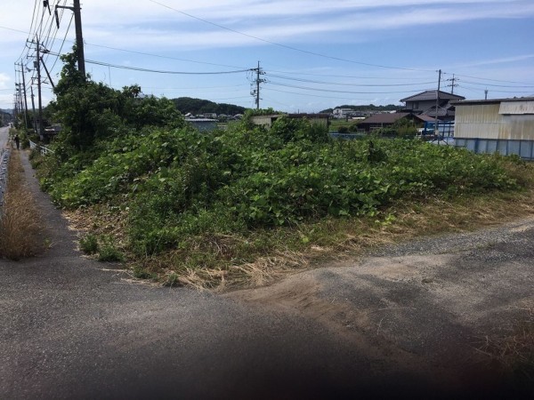 鳥取市里仁、土地の画像です