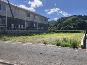 松江市西津田、土地の画像です