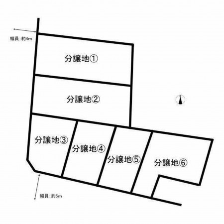 鳥取市西品治、土地の画像です