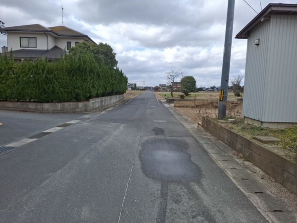 出雲市斐川町上直江、土地の画像です