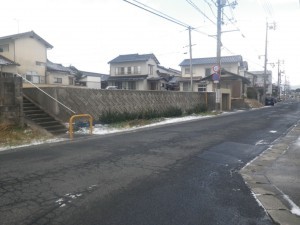 松江市古志原、土地の画像です