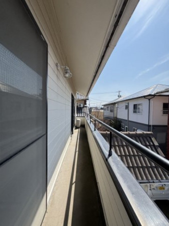 米子市西福原、中古一戸建てのバルコニー画像です