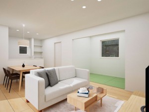 鳥取市立川町、新築一戸建ての内装画像です