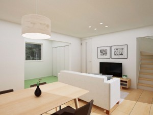 鳥取市立川町、新築一戸建ての内装画像です