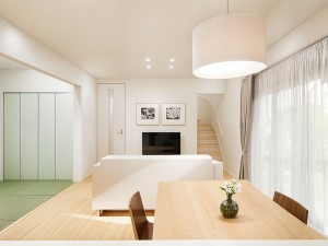 鳥取市立川町、新築一戸建ての内装画像です