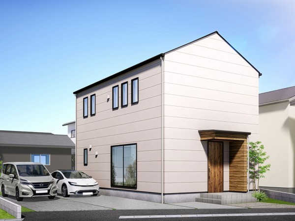 鳥取市立川町、新築一戸建ての外観画像です