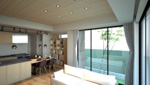 米子市旗ヶ崎、新築一戸建ての内装画像です