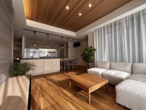 米子市旗ヶ崎、新築一戸建ての内装画像です