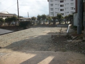 松江市古志原、土地の画像です