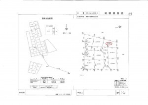 鳥取市賀露町南、土地の間取り画像です