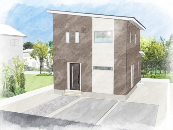 出雲市斐川町併川、新築一戸建ての画像です