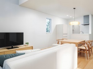 米子市東福原、新築一戸建ての内装画像です