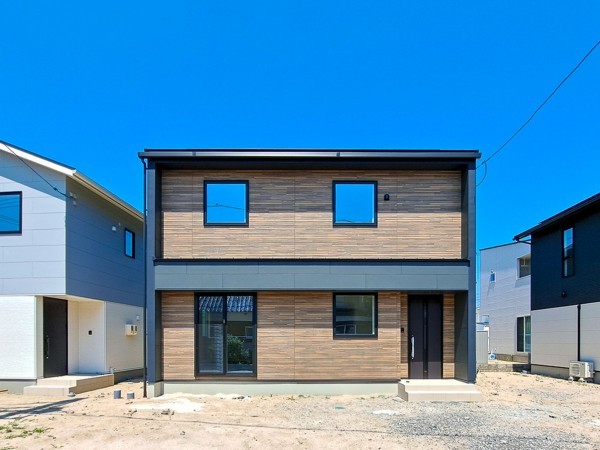 米子市東福原、新築一戸建ての外観画像です