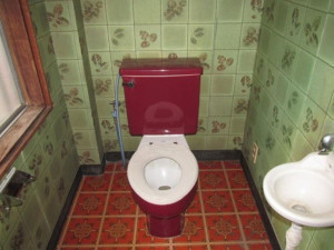米子市皆生温泉、中古一戸建てのトイレ画像です