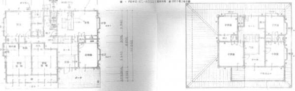 出雲市斐川町富村、中古一戸建ての間取り画像です