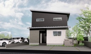 松江市東津田町、新築一戸建ての画像です