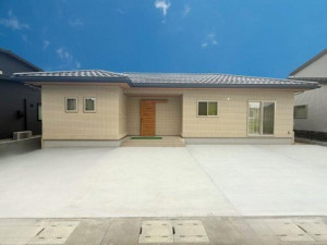 出雲市大津町、新築一戸建ての外観画像です