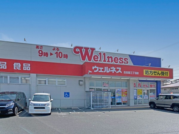 松江市一の谷町、新築一戸建てのドラッグストア画像です