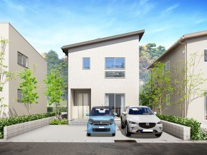 出雲市大津町、土地の建築プラン例画像です
