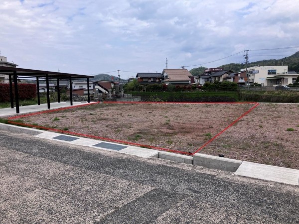 八頭郡八頭町郡家、土地の画像です