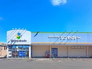 松江市上乃木、新築一戸建てのドラッグストア画像です