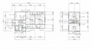 松江市上乃木、中古一戸建ての間取り画像です