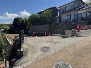 松江市雑賀町、土地の画像です