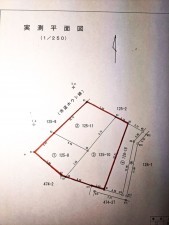 松江市矢田町、土地の間取り画像です