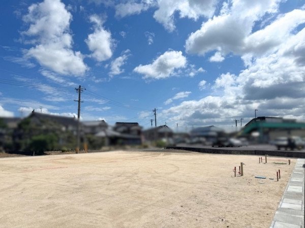 出雲市斐川町上直江、土地の画像です