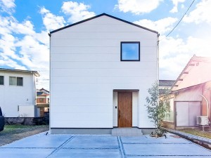 鳥取市卯垣、新築一戸建ての外観画像です