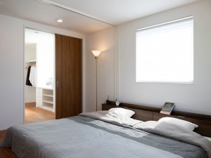 松江市法吉町、新築一戸建ての寝室画像です